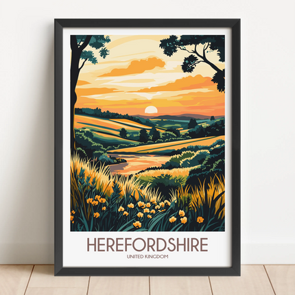 Herefordshire Travel Memory Gift