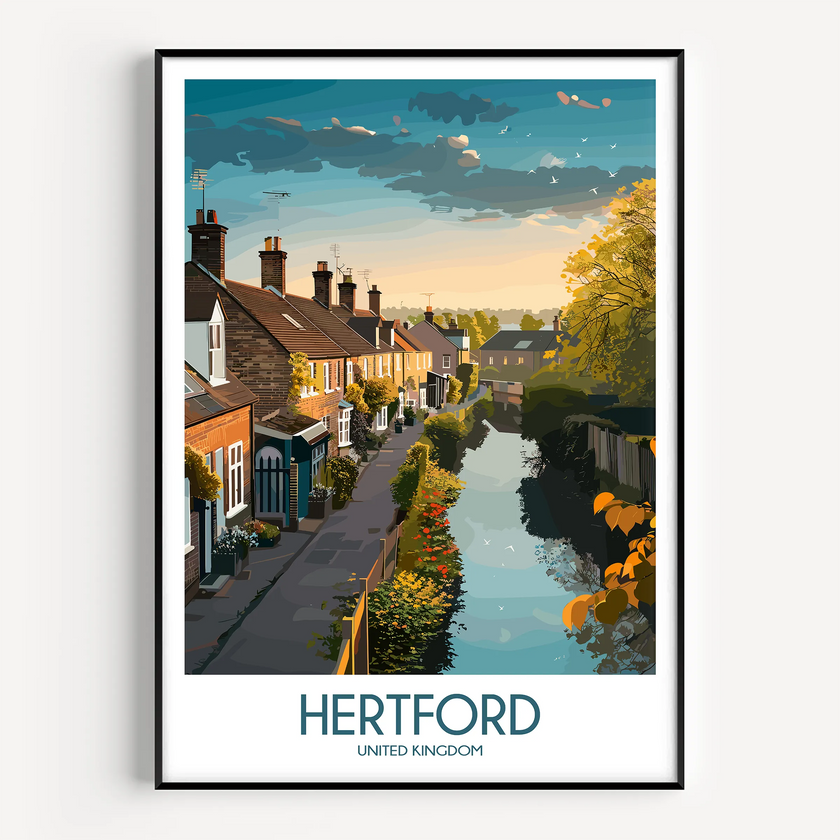 Hertford Destination Art Gift