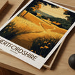 Hertfordshire Destination Art Gift