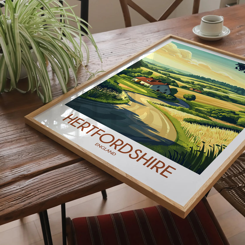 Hertfordshire Scenic Landscape Art