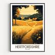 Hertfordshire Scenic Landscape Art