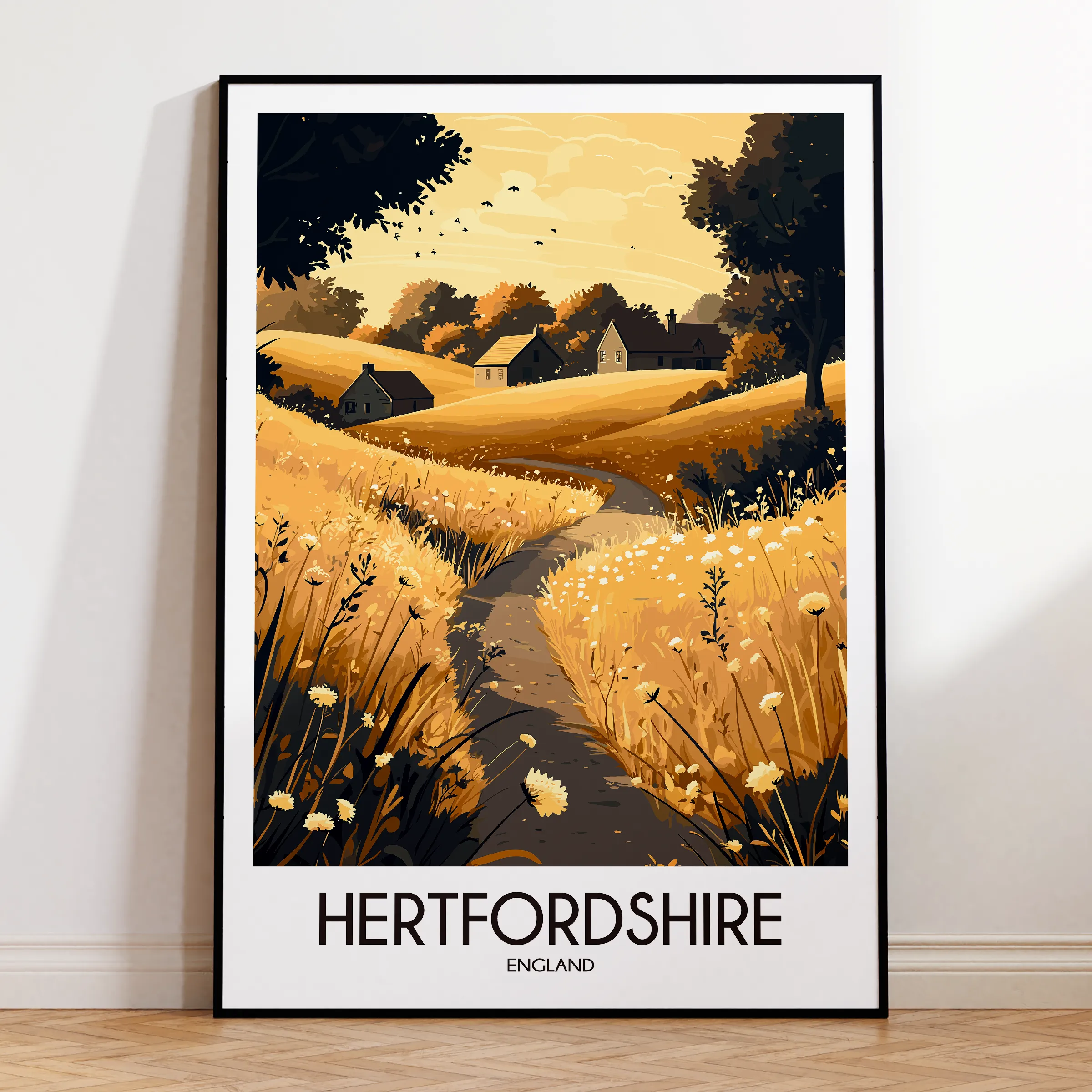 Hertfordshire Travel Memory Gift