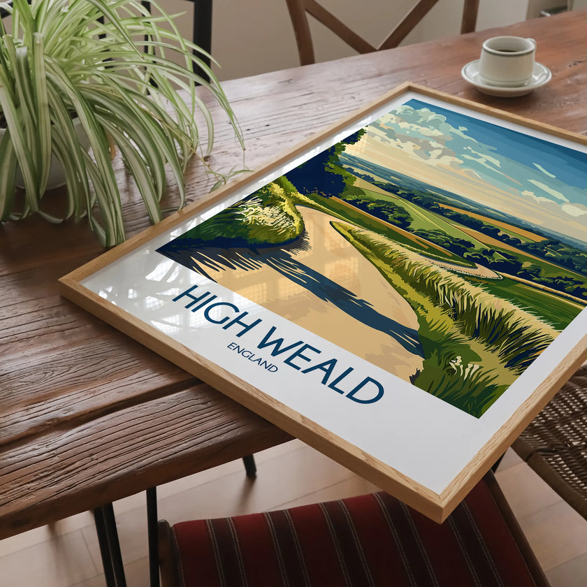 High Weald Destination Art Gift