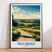 High Weald Gallery Quality Print