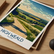 High Weald Minimalist Wall Art