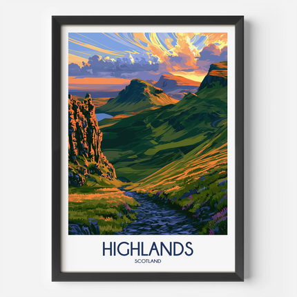 Highlands Destination Art Gift