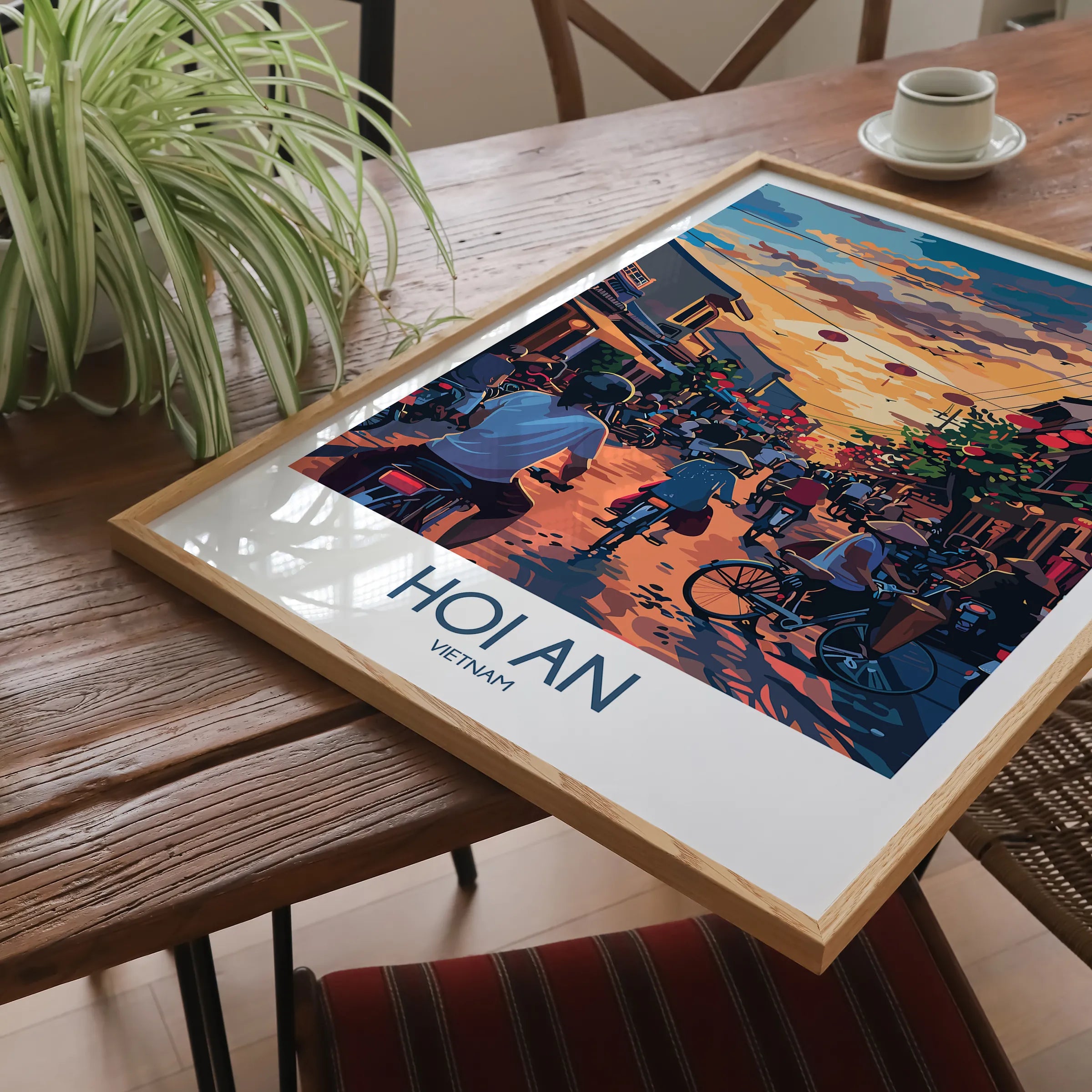 Hoi An Modern Travel Poster
