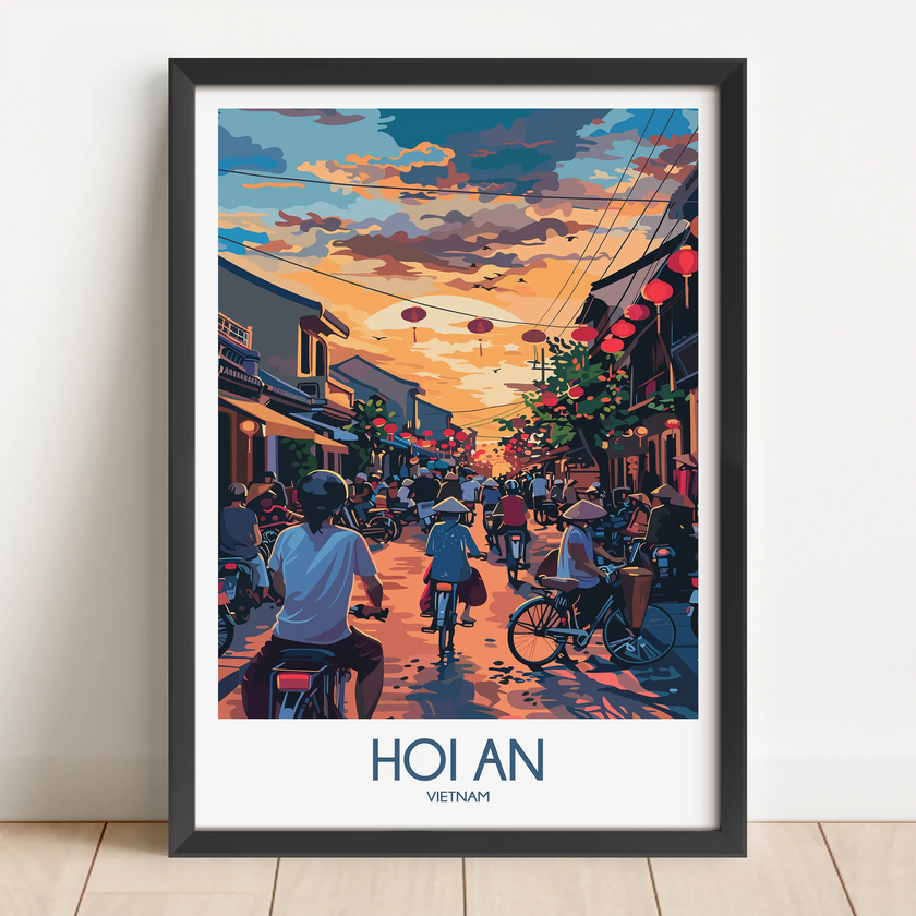 Hoi An Souvenir Poster Print