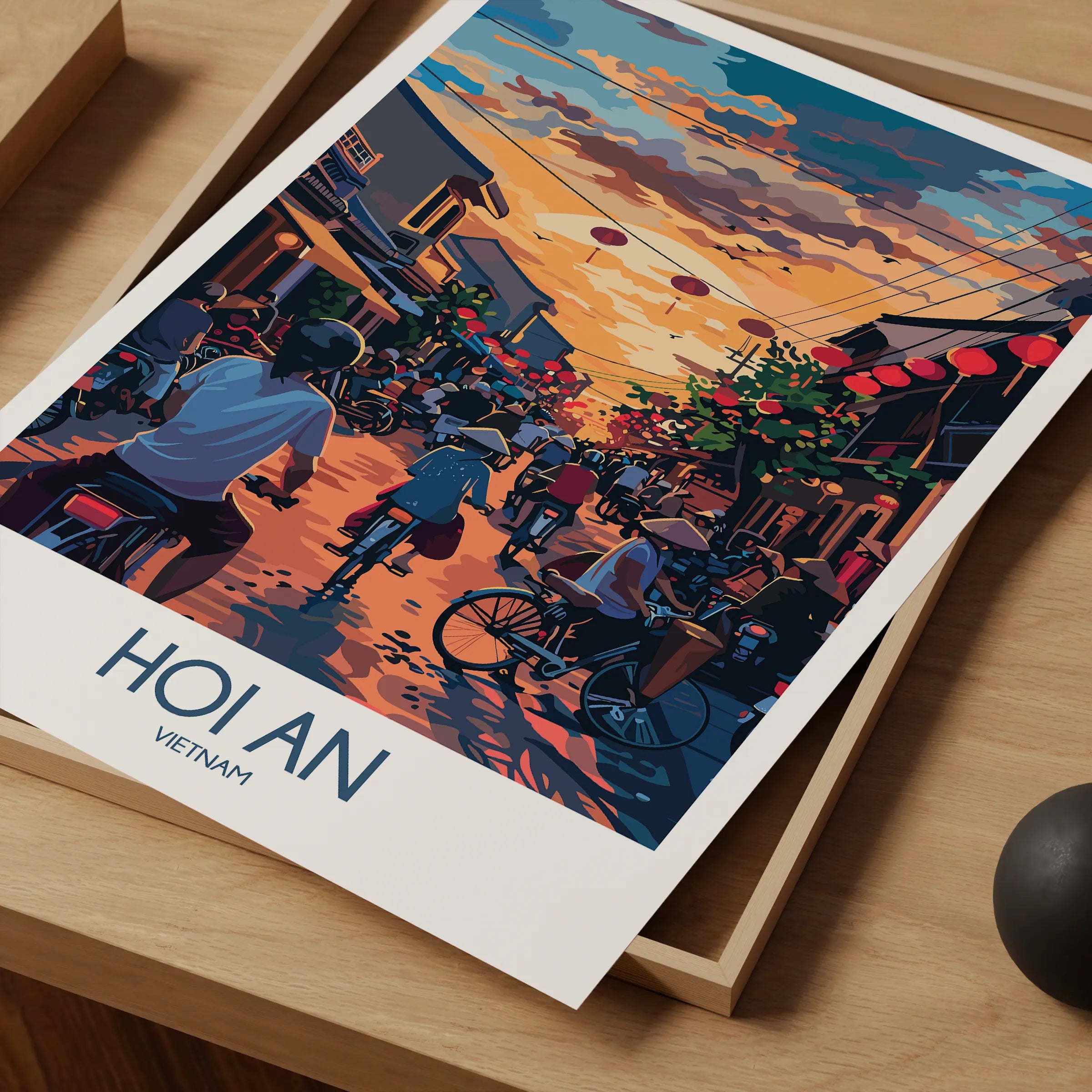 Hoi An Vintage Style Print