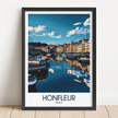 Honfleur Scenic Landscape Art