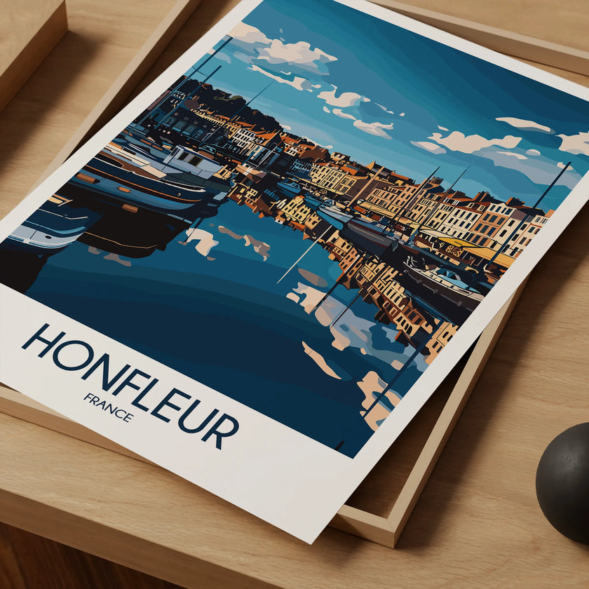 Honfleur Travel Memory Gift