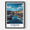 Honfleur Vintage Style Print