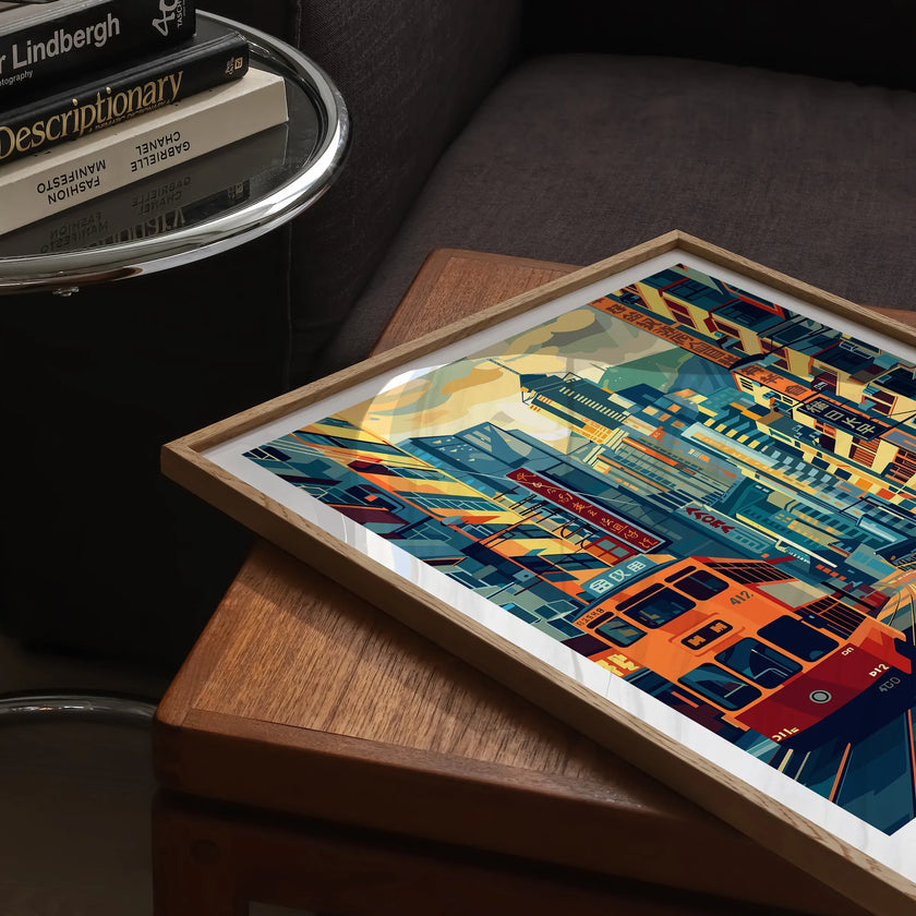 Hong Kong Souvenir Poster Print