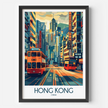 Hong Kong Souvenir Poster Print