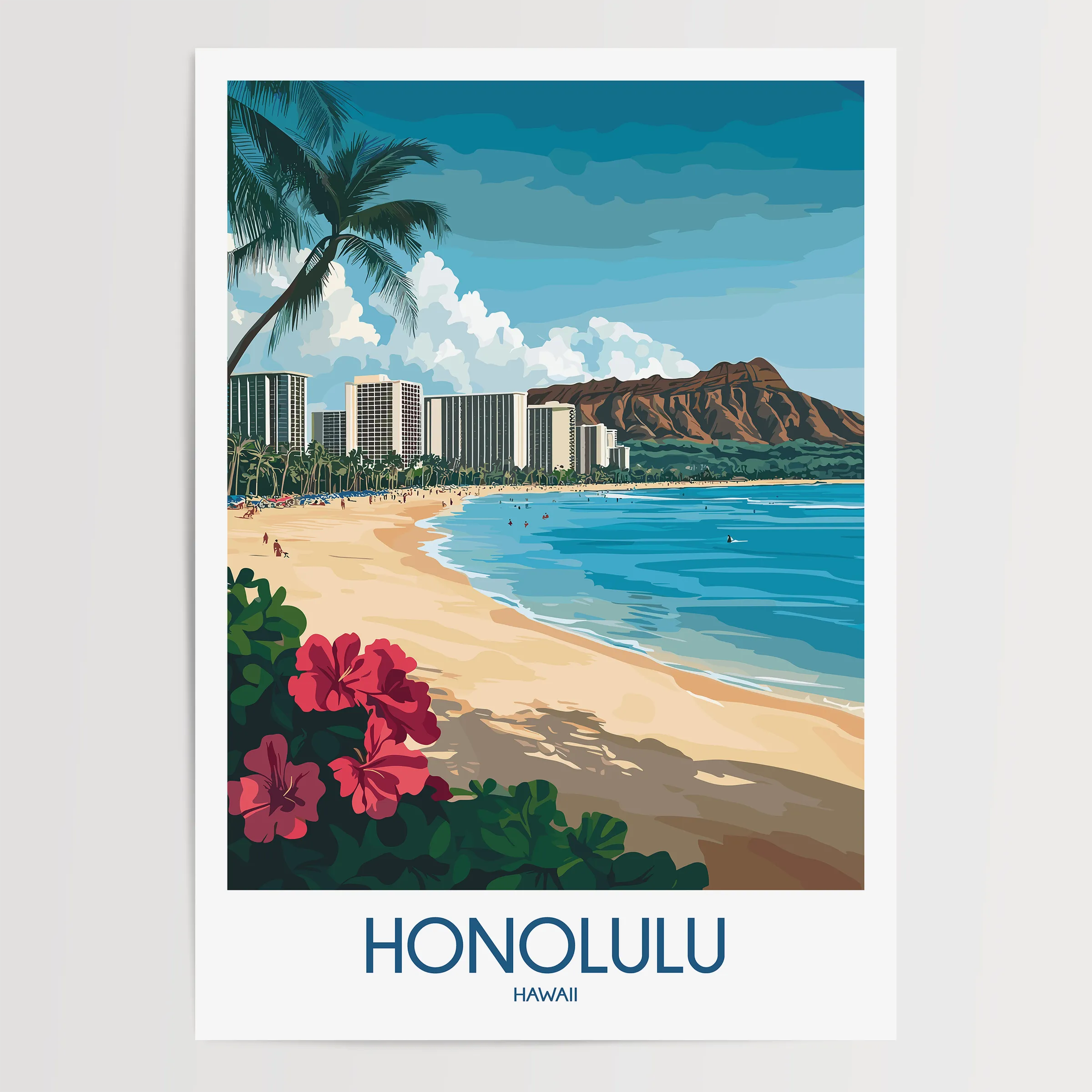 Honolulu Home Office Decor