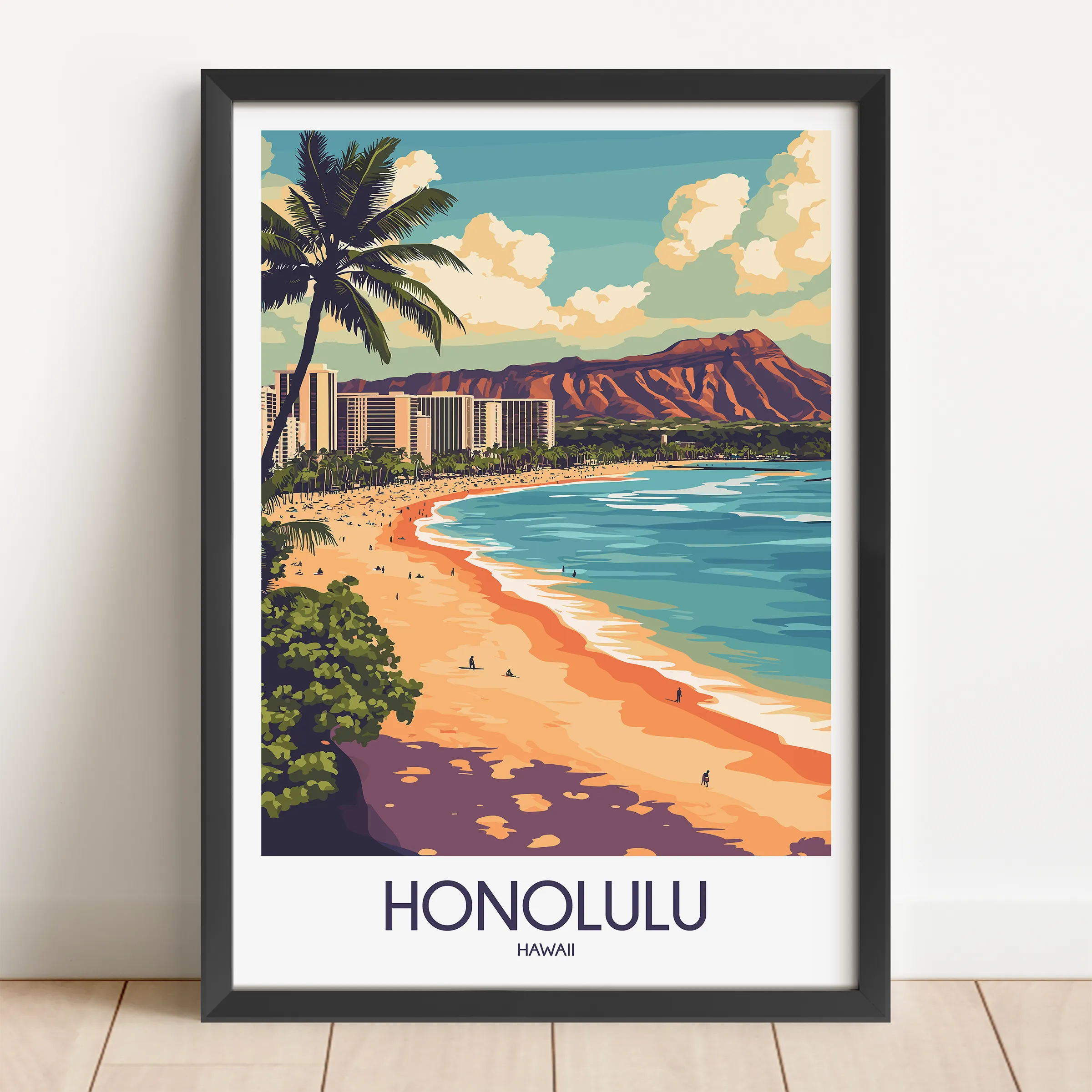 Honolulu Home Office Decor