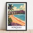 Honolulu Home Office Decor