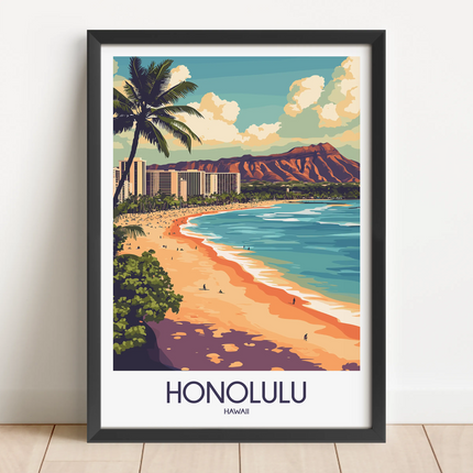 Honolulu Home Office Decor
