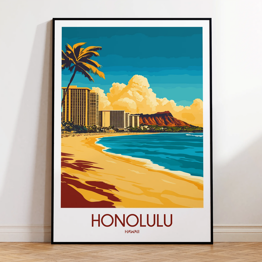 Honolulu Home Office Decor