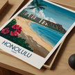 Honolulu Minimalist Wall Art