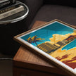 Honolulu Modern Travel Poster