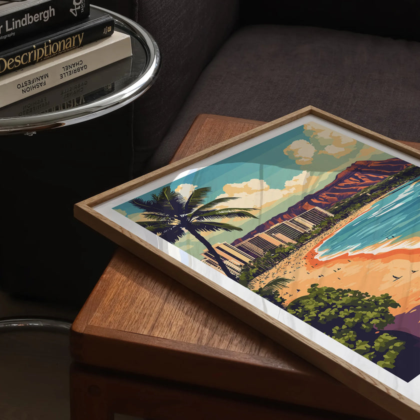 Honolulu Travel Memory Gift