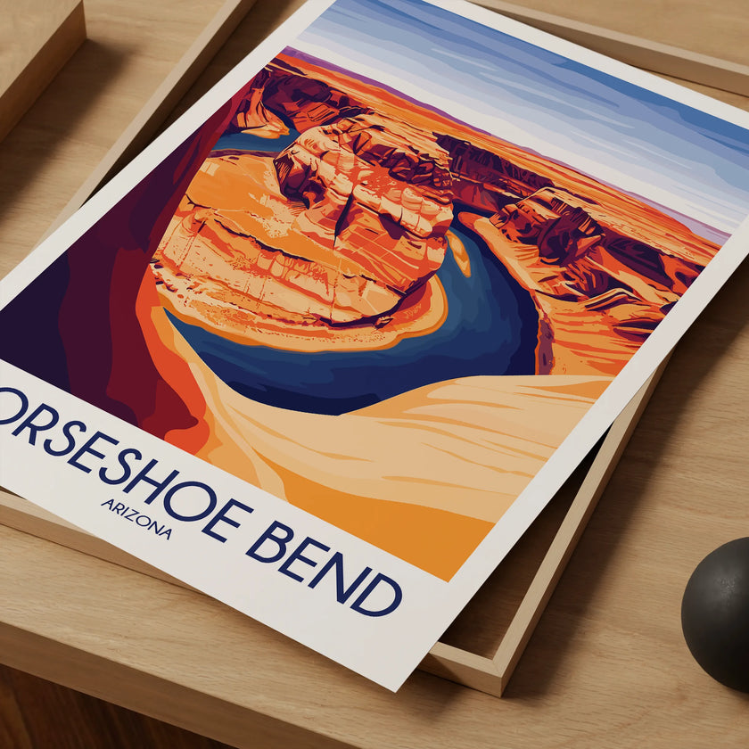 Horseshoe Bend Destination Art Gift