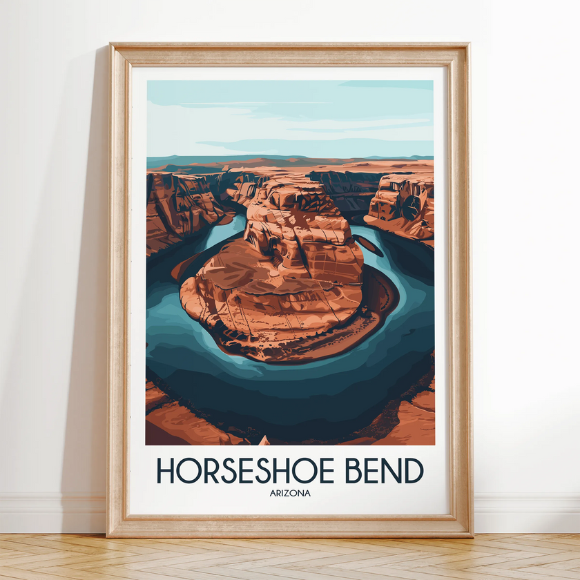 Horseshoe Bend Destination Art Gift