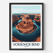 Horseshoe Bend Modern Travel Poster