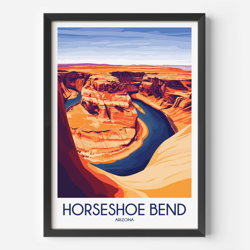 Horseshoe Bend Travel Memory Gift