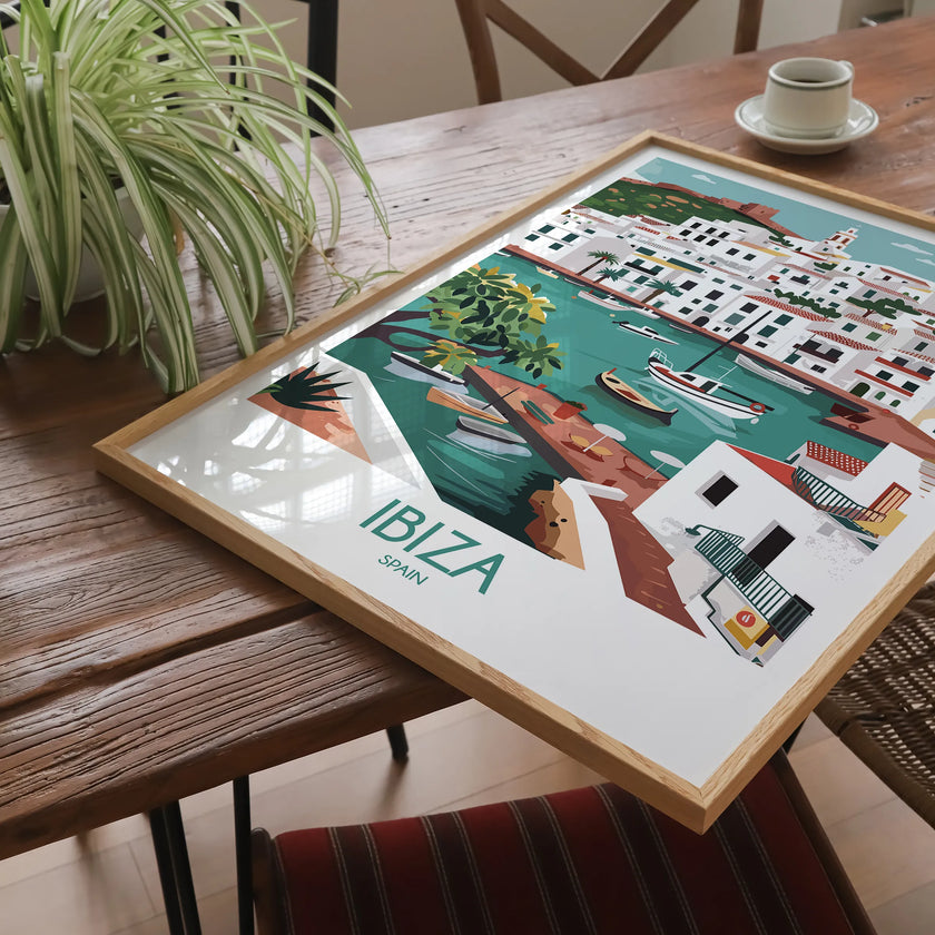 Ibiza Destination Art Gift