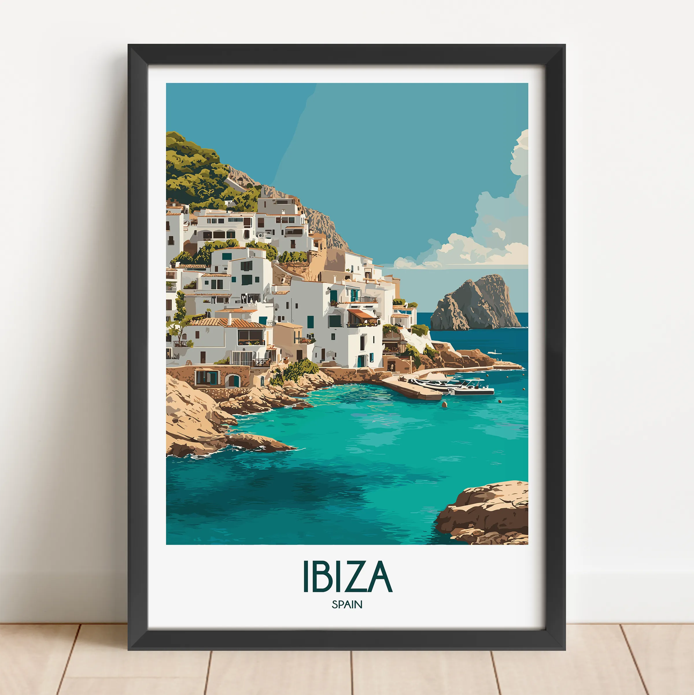 Ibiza Destination Art Gift