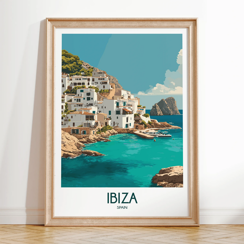 Ibiza Minimalist Wall Art