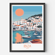 Ibiza Minimalist Wall Art