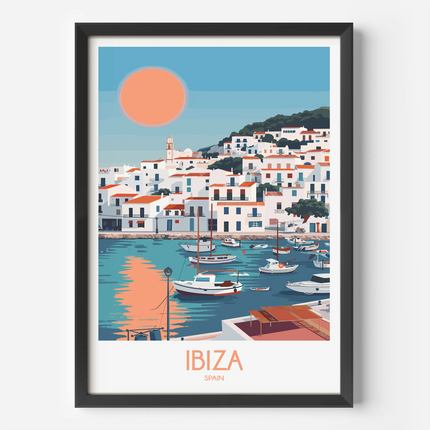 Ibiza Minimalist Wall Art
