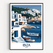 Ibiza Minimalist Wall Art