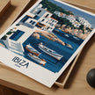 Ibiza Modern Travel Poster