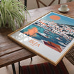Ibiza Retro Travel Illustration
