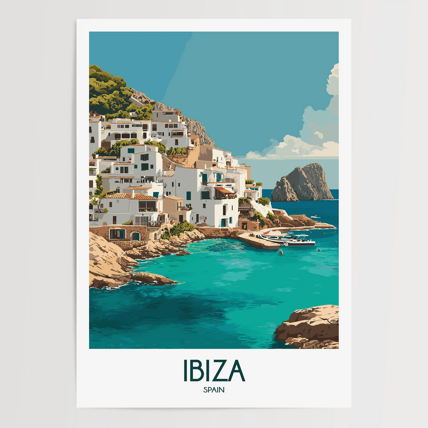 Ibiza Scenic Landscape Art