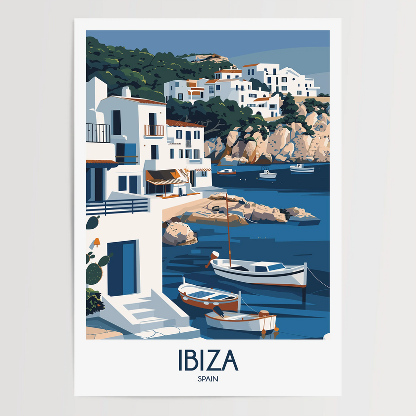 Ibiza Scenic Landscape Art