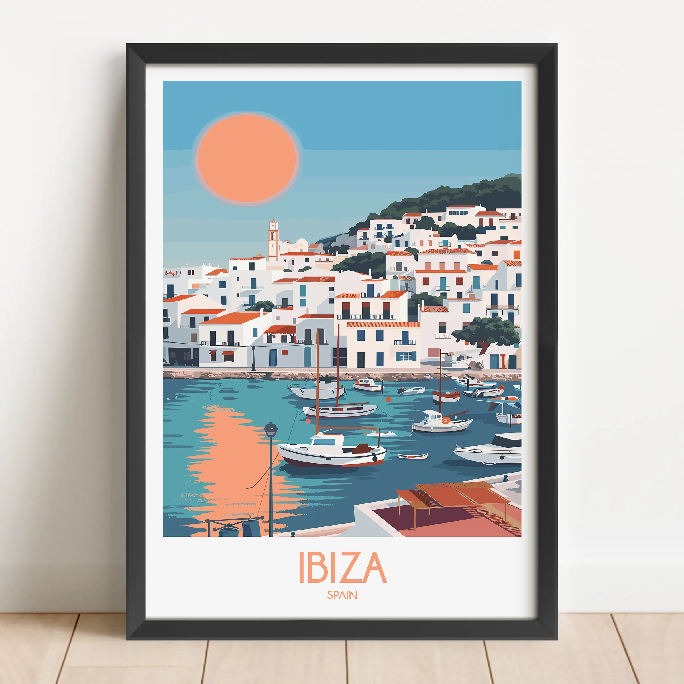 Ibiza Scenic Landscape Art