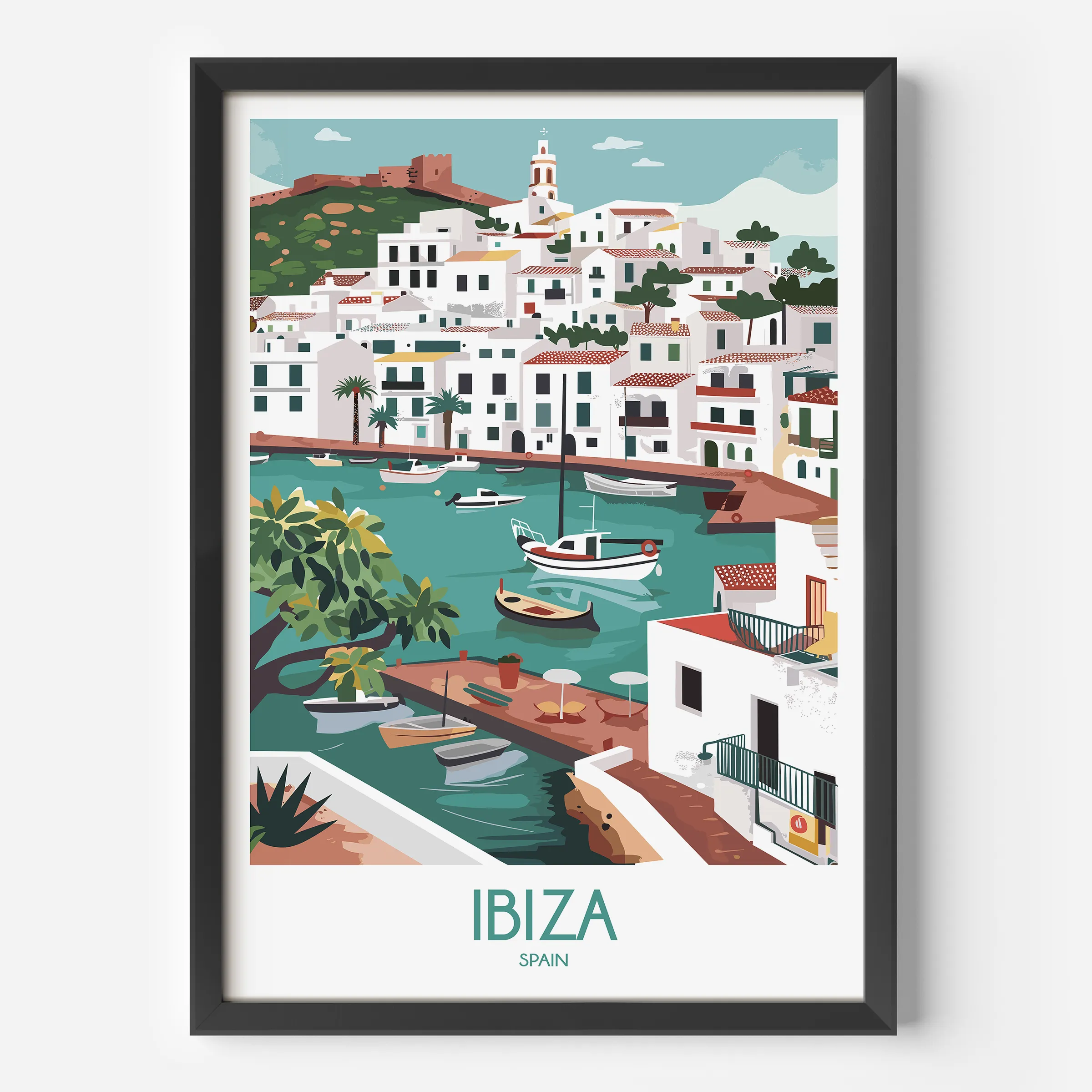 Ibiza Scenic Landscape Art