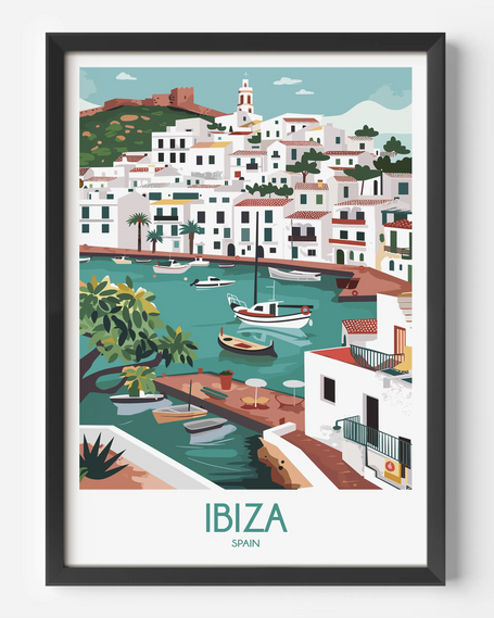Ibiza Scenic Landscape Art