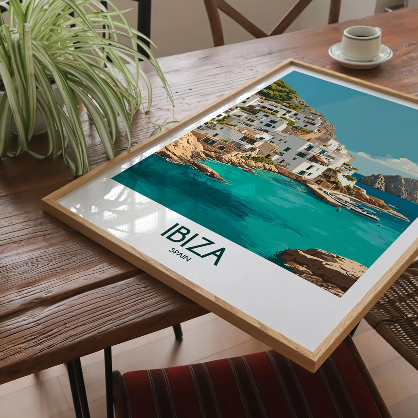 Ibiza Souvenir Poster Print