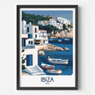 Ibiza Souvenir Poster Print