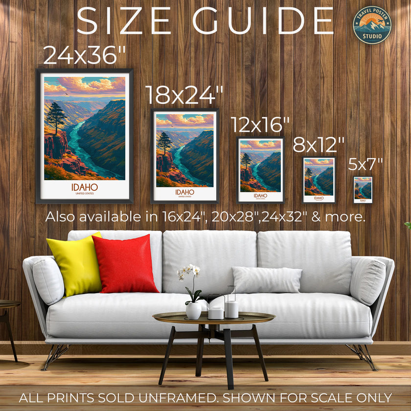 Idaho Travel Memory Gift