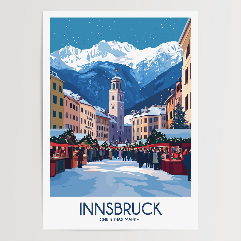 Innsbruck Destination Art Gift