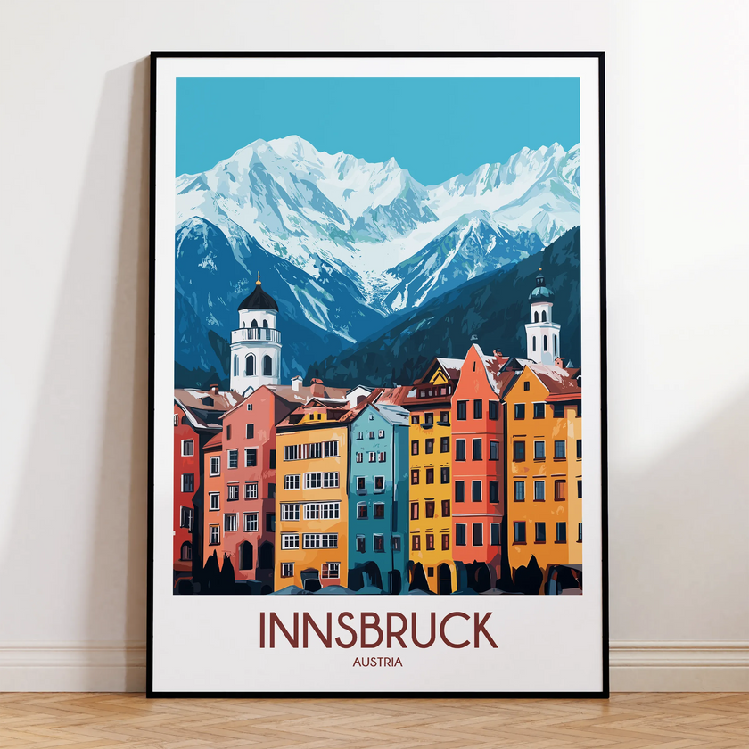 Innsbruck Destination Art Gift