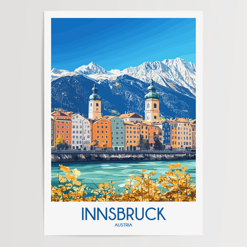 Innsbruck Minimalist Wall Art