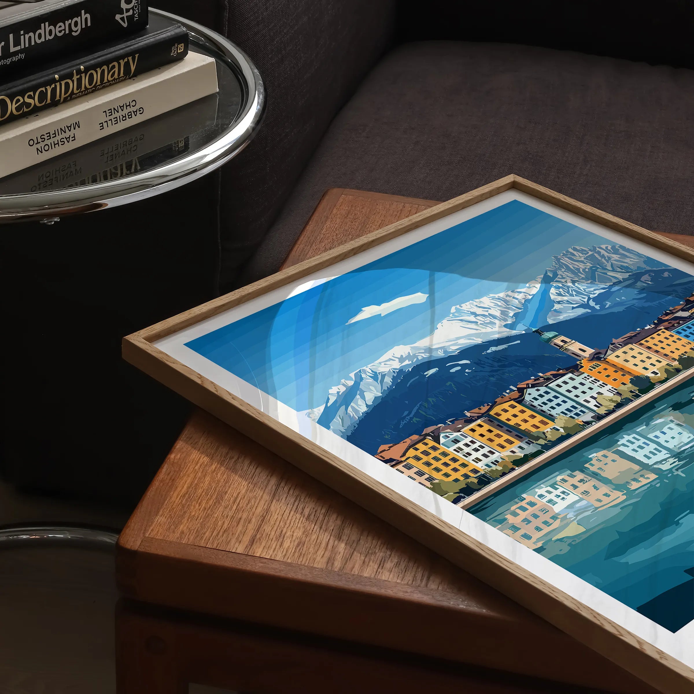 Innsbruck Retro Travel Illustration